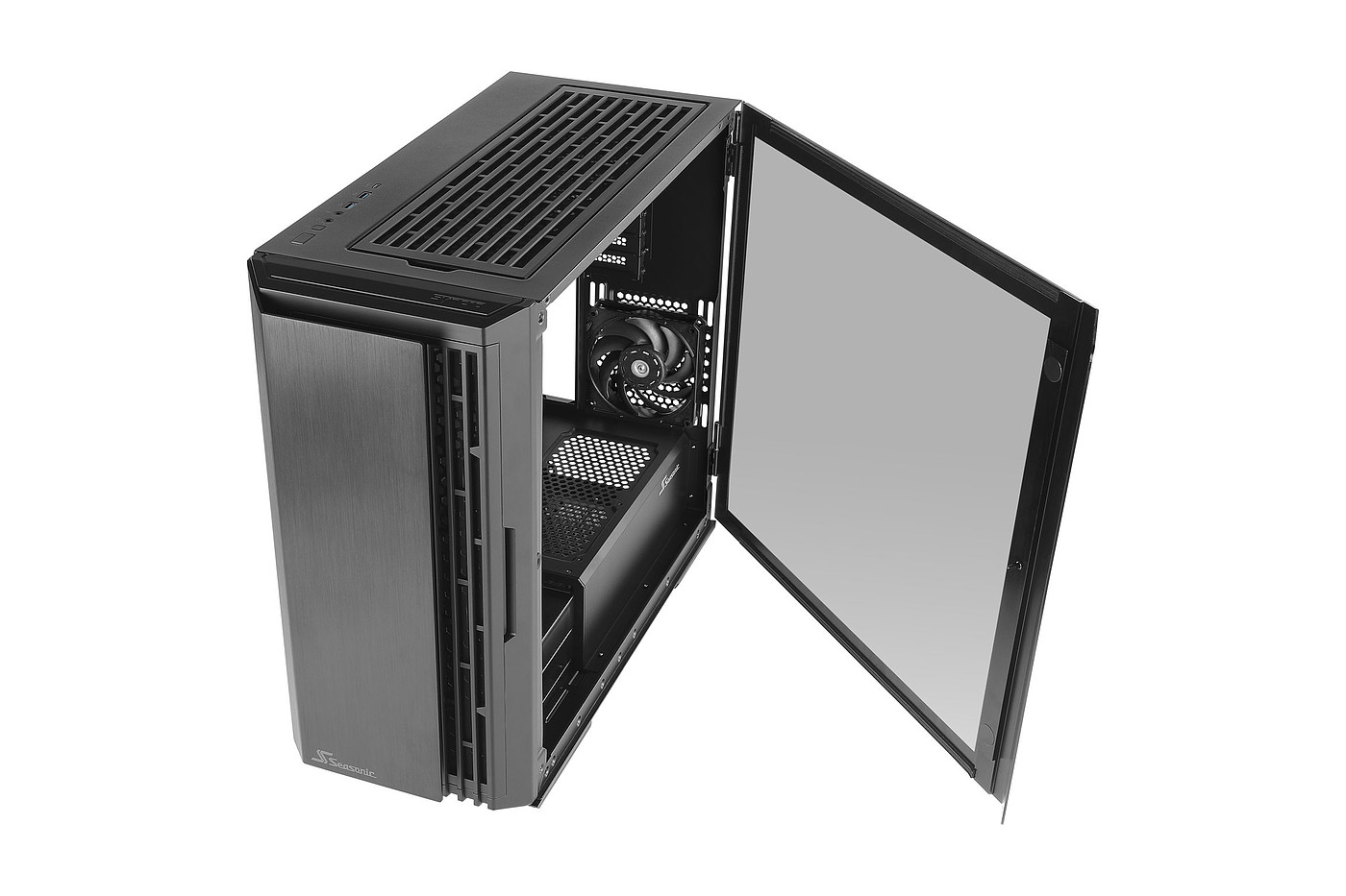 2021 red dot product design award，Seasonic SYNCRO，Computer machine box，ATX PC，
