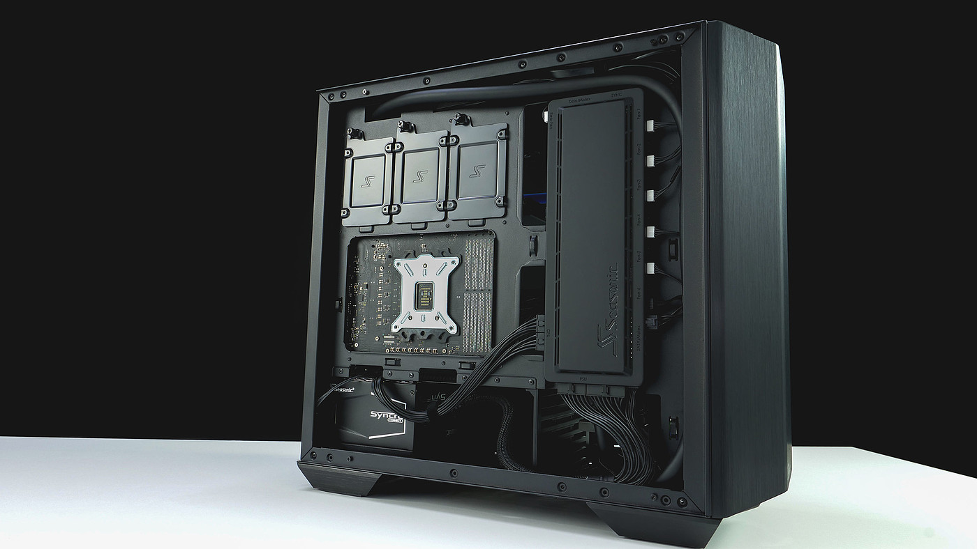 2021 red dot product design award，Seasonic SYNCRO，Computer machine box，ATX PC，
