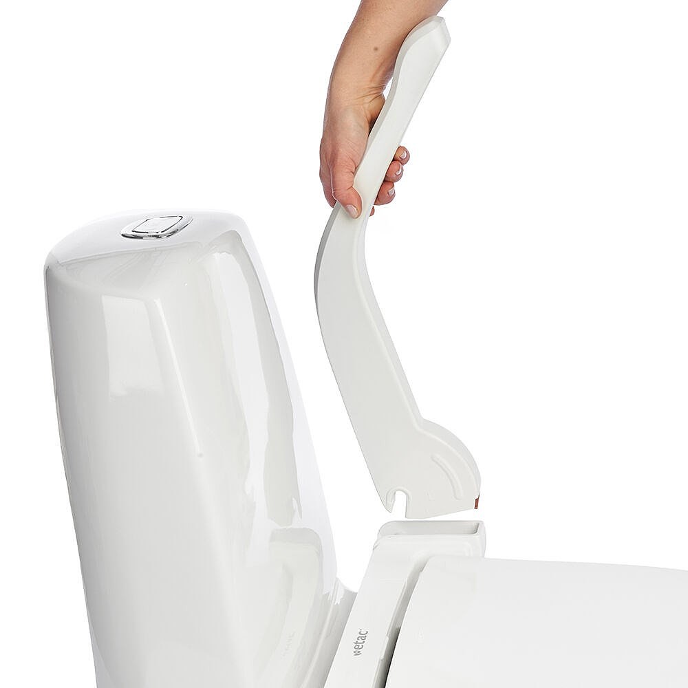 With handrail，Toilet seat，considerate，Label，2021 red dot product design award，