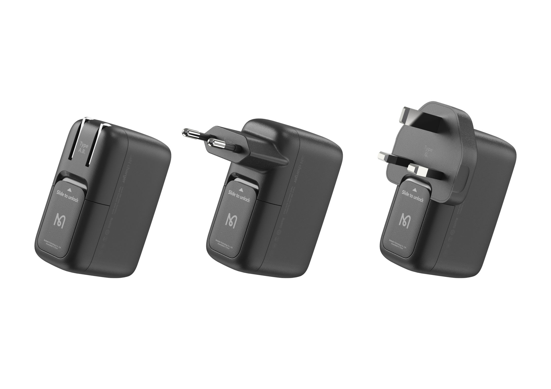 USB charger，Three in one，Portable，Maddocks ，2021 red dot product design award，