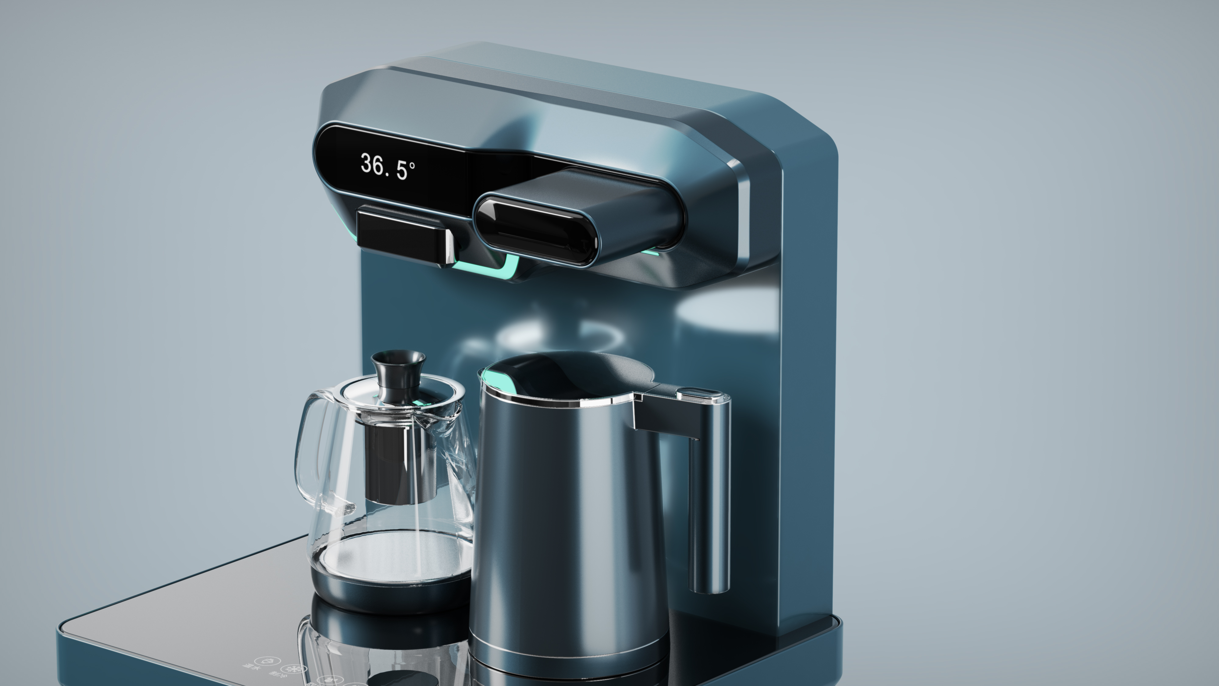 Home appliance design，Water dispenser design，Design of tea bar machine，