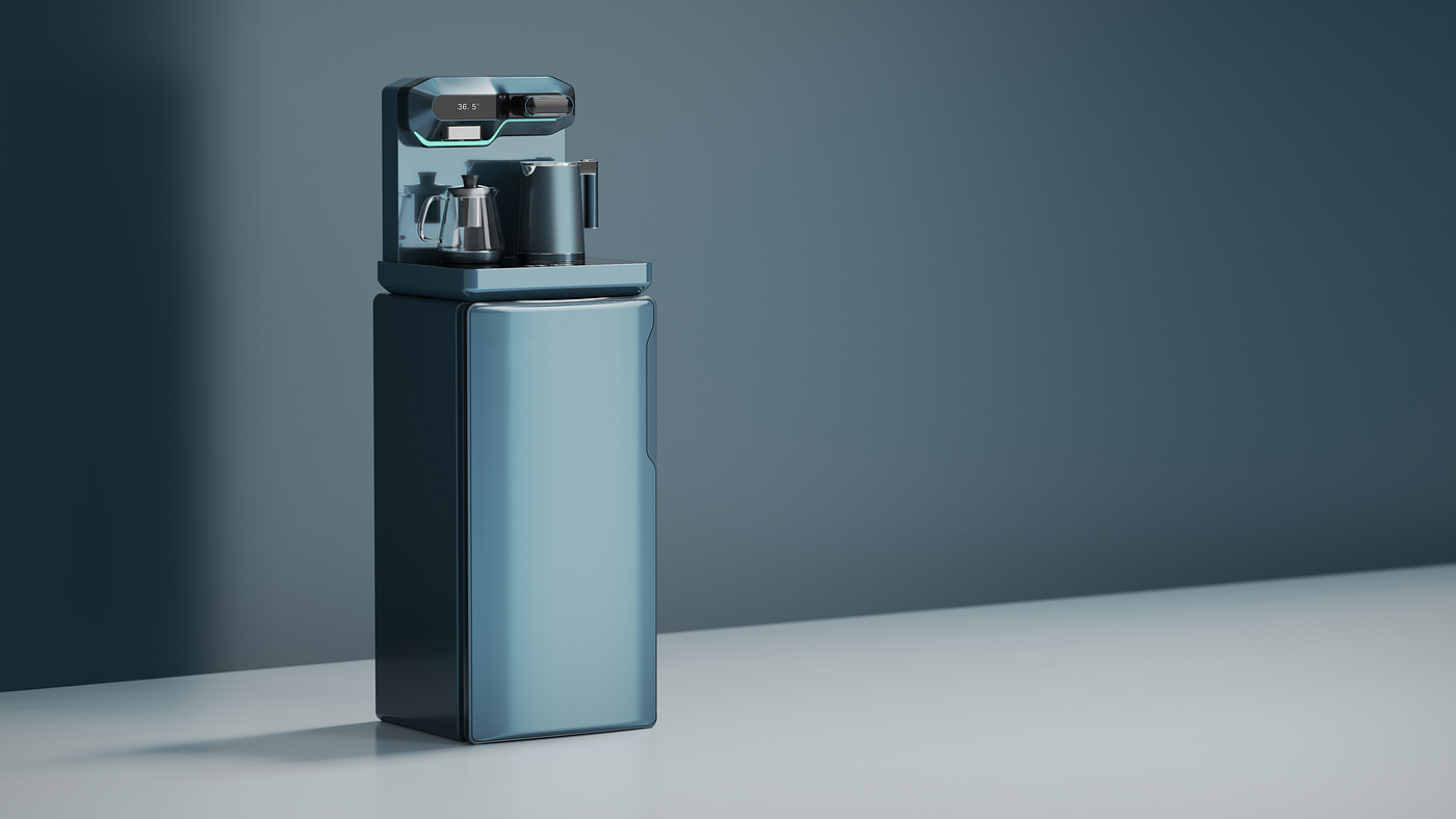 Home appliance design，Water dispenser design，Design of tea bar machine，