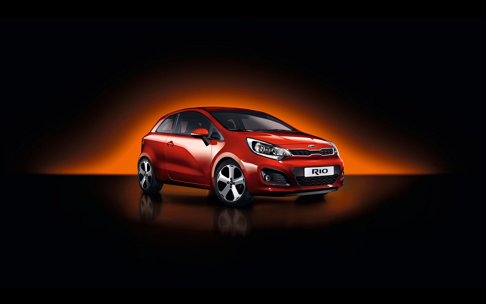 2017 red dot，Kia Rio ，Kia Rio，automobile，