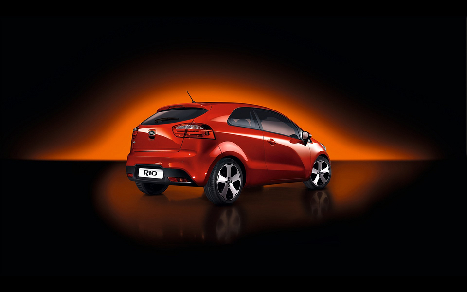 2017 red dot，Kia Rio ，Kia Rio，automobile，