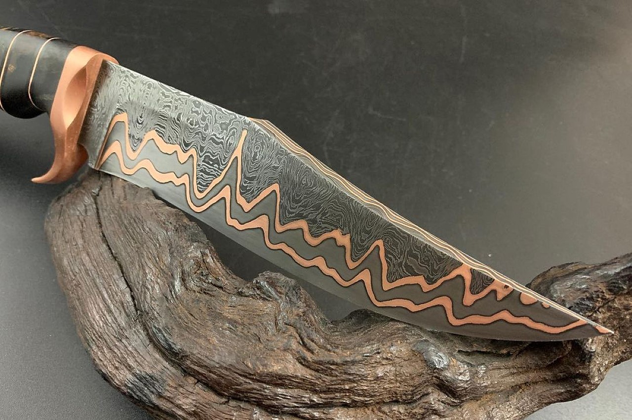 Forging technology，Damascus steel，copper，
