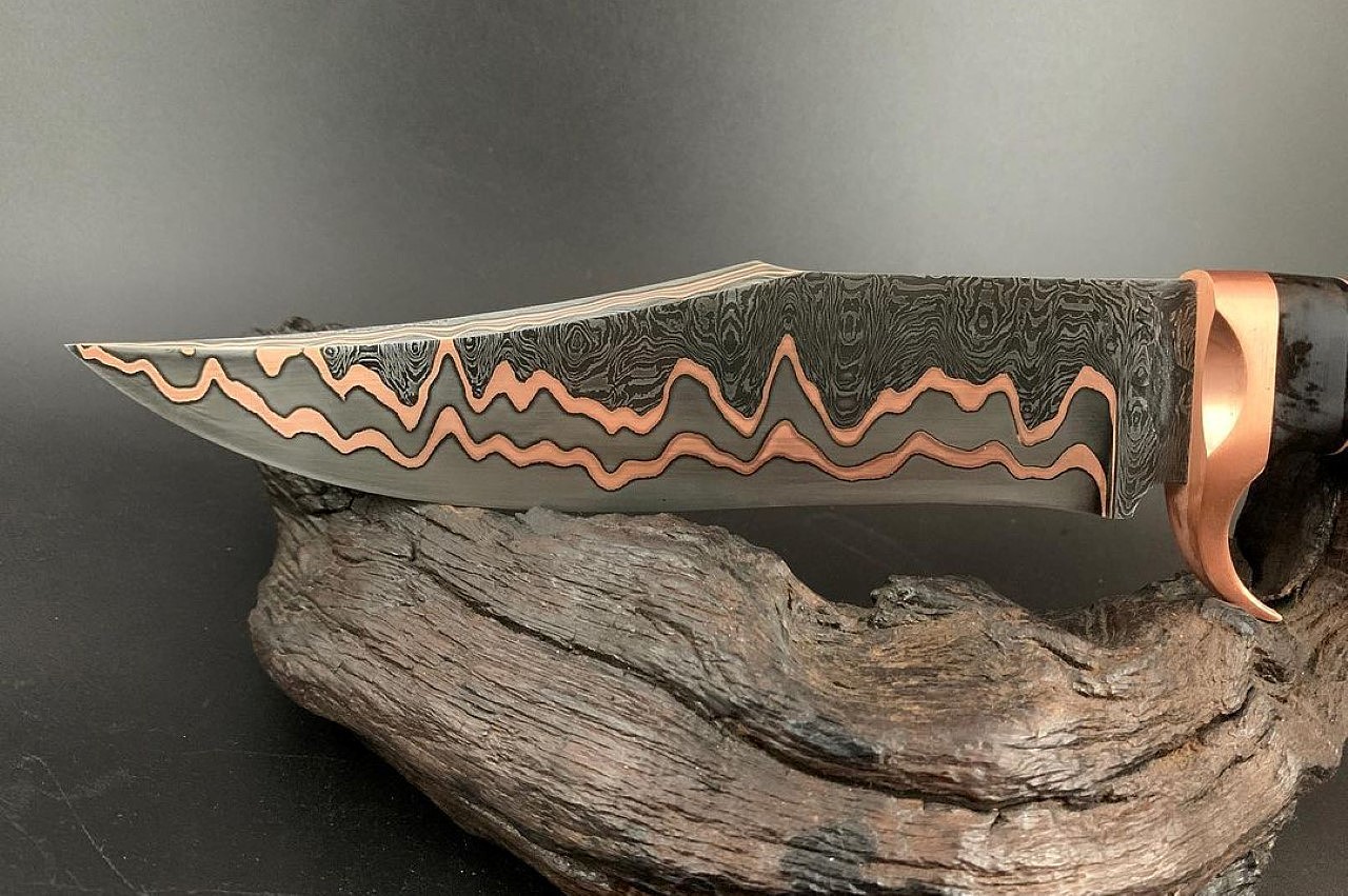 Forging technology，Damascus steel，copper，
