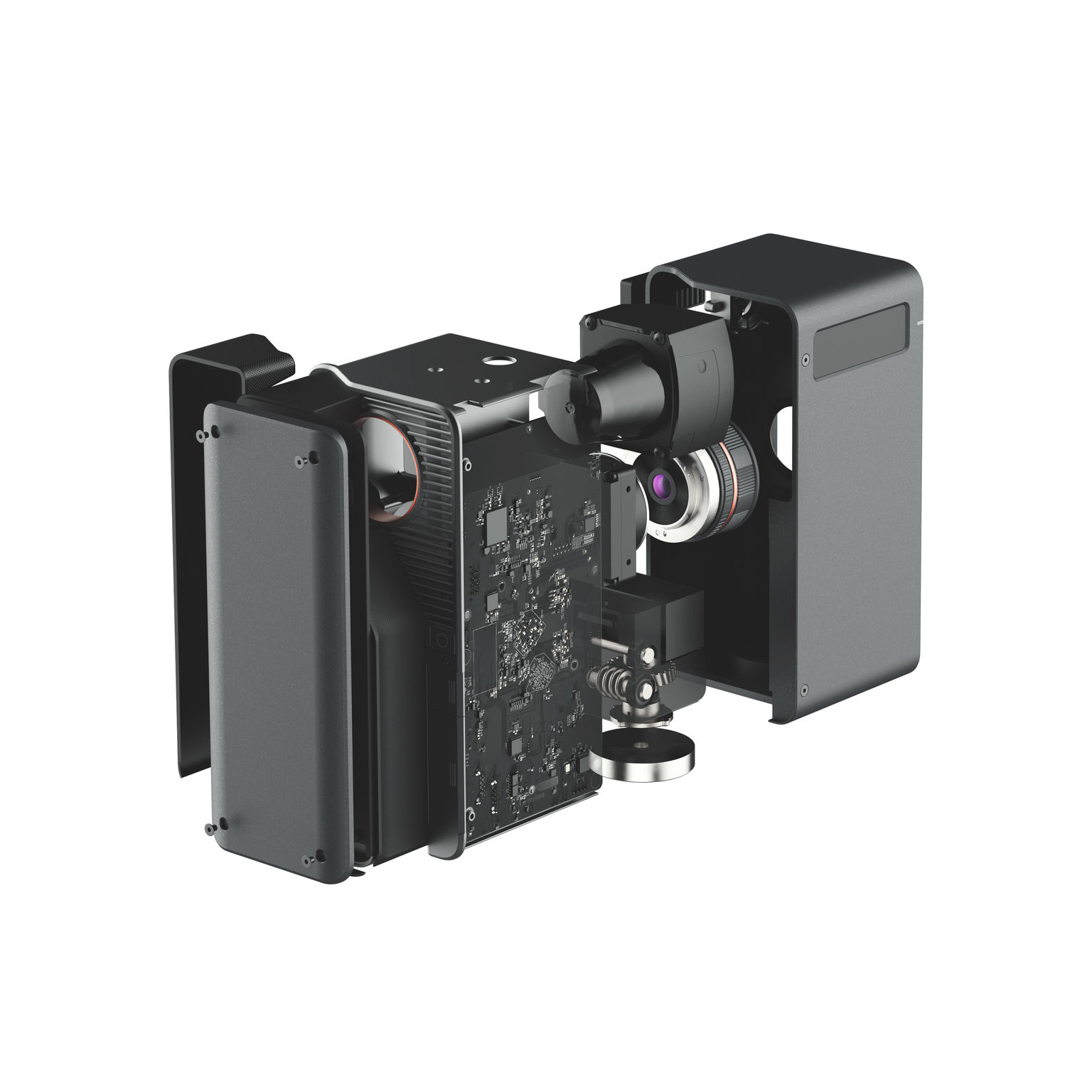 Laser Scanner ，Compact，black，2021 red dot product design award，