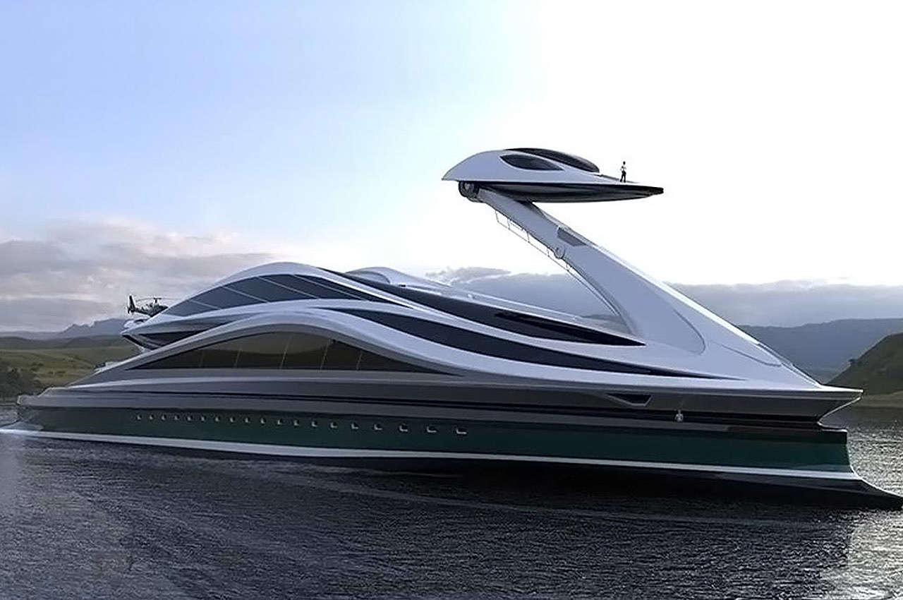 Avant-garde，ship，Lamborghini，luxury，Carbon fiber structure，