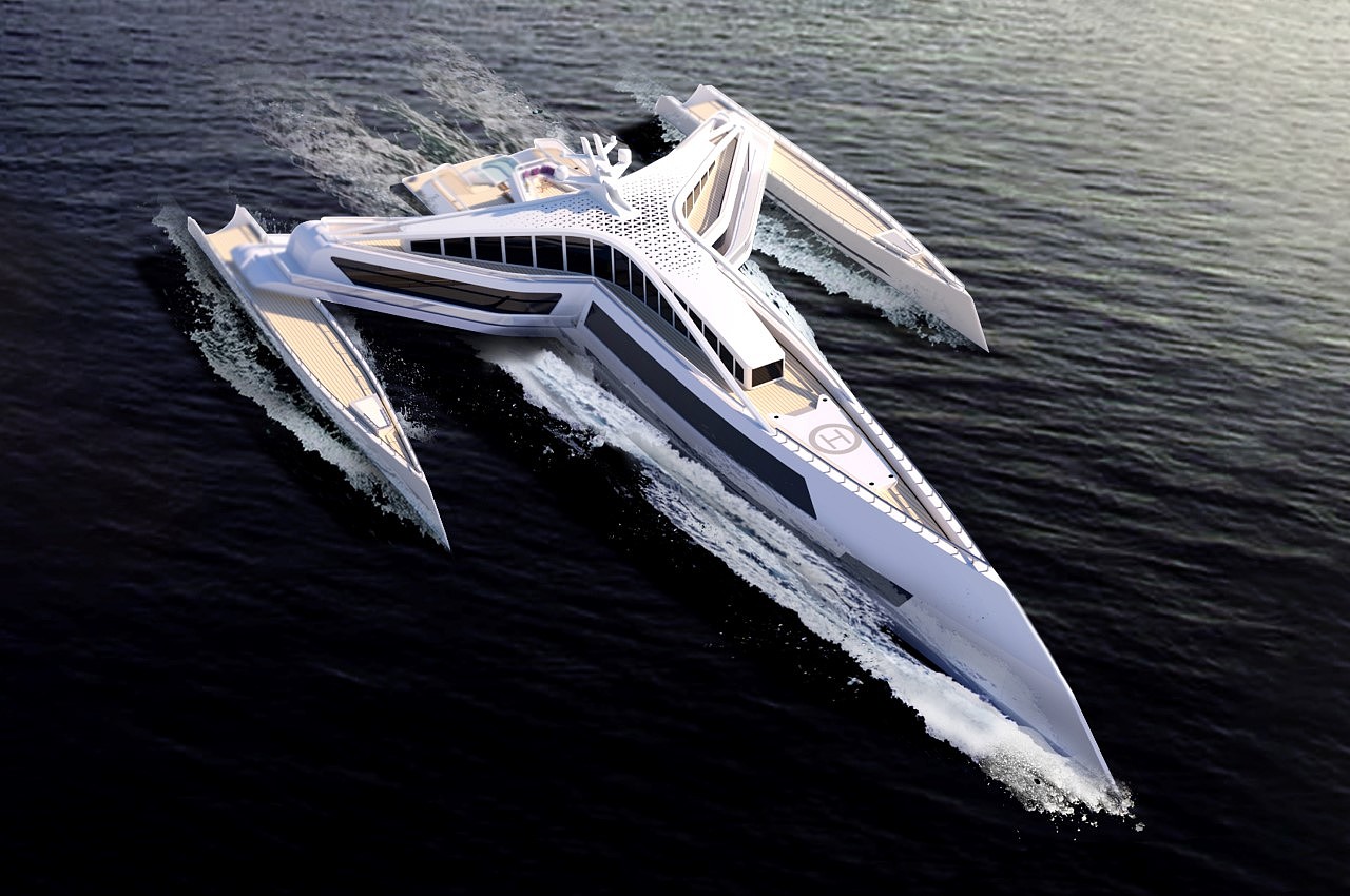 Avant-garde，ship，Lamborghini，luxury，Carbon fiber structure，