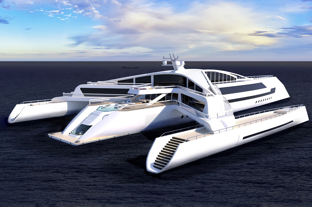 Avant-garde，ship，Lamborghini，luxury，Carbon fiber structure，