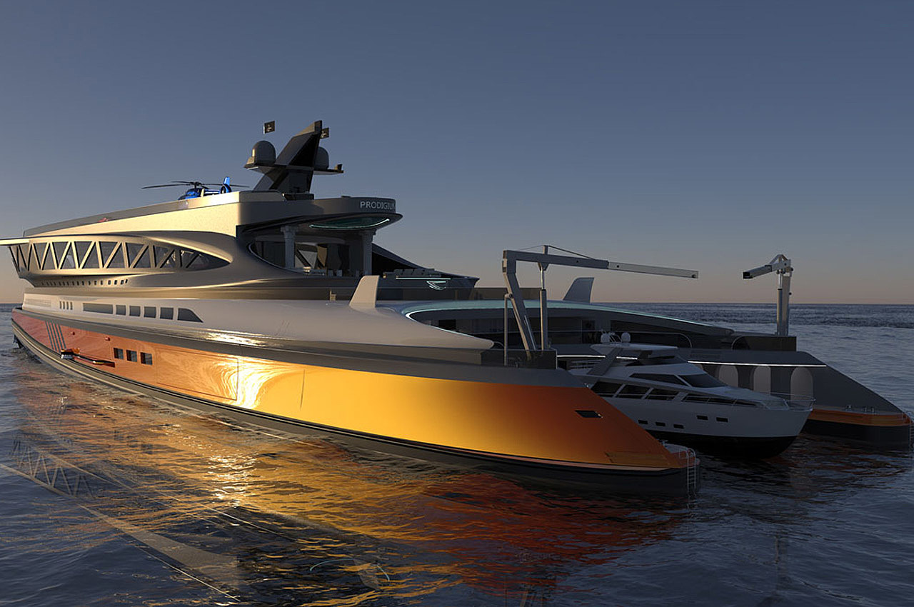 Avant-garde，ship，Lamborghini，luxury，Carbon fiber structure，