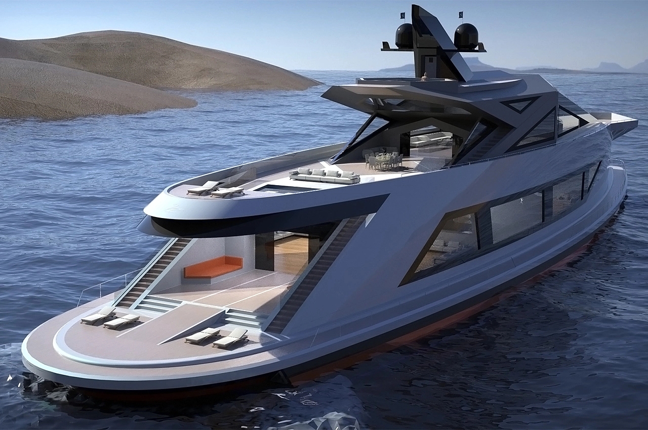 Avant-garde，ship，Lamborghini，luxury，Carbon fiber structure，