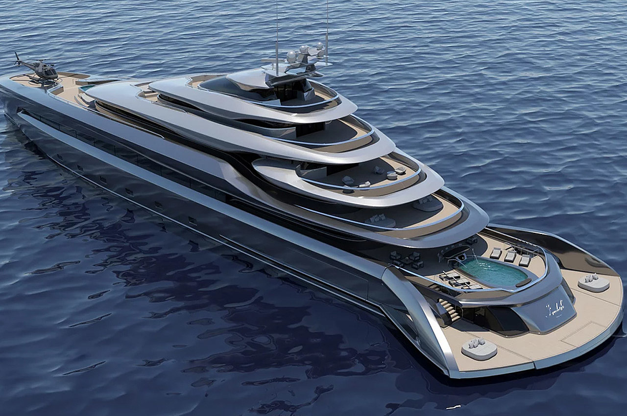 Avant-garde，ship，Lamborghini，luxury，Carbon fiber structure，