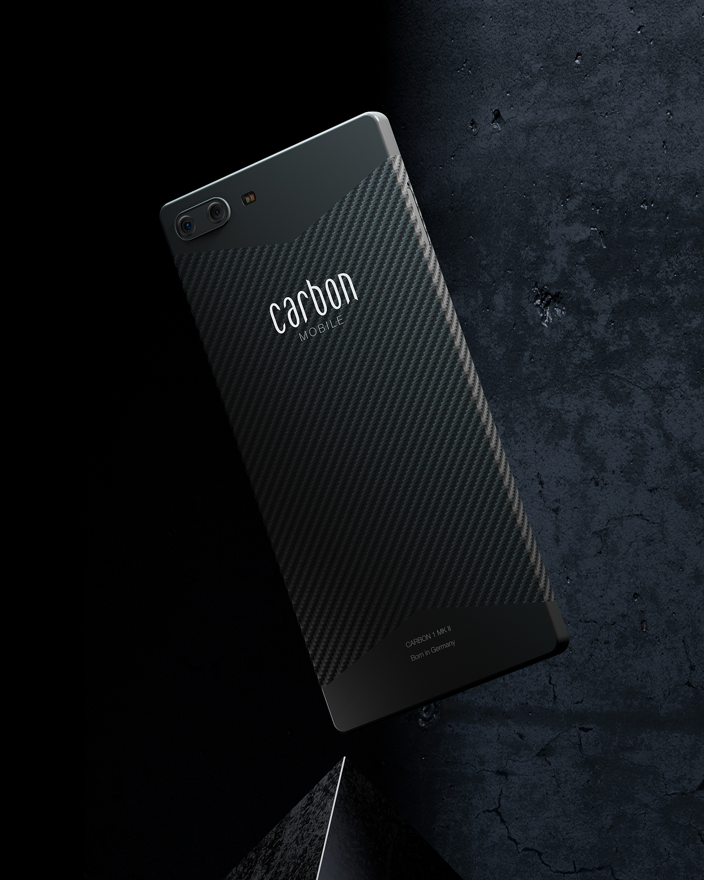 mobile phone，carbon fibre，2021 red dot product design award，