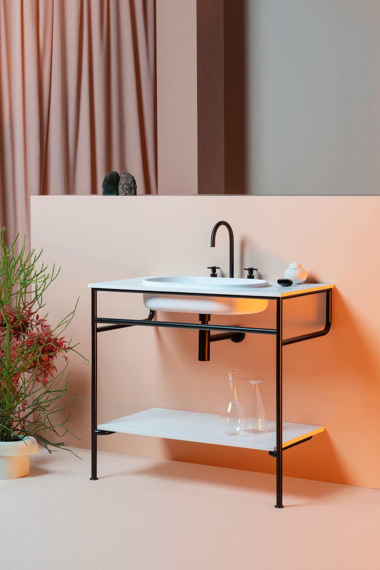 Wash basin，Flat element，lithe，2021 red dot product design award，