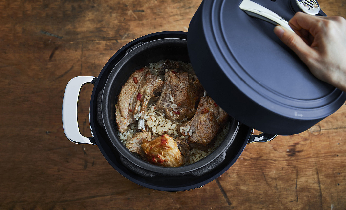 Pressure cooker，Kitchenware，2021 red dot product design award，