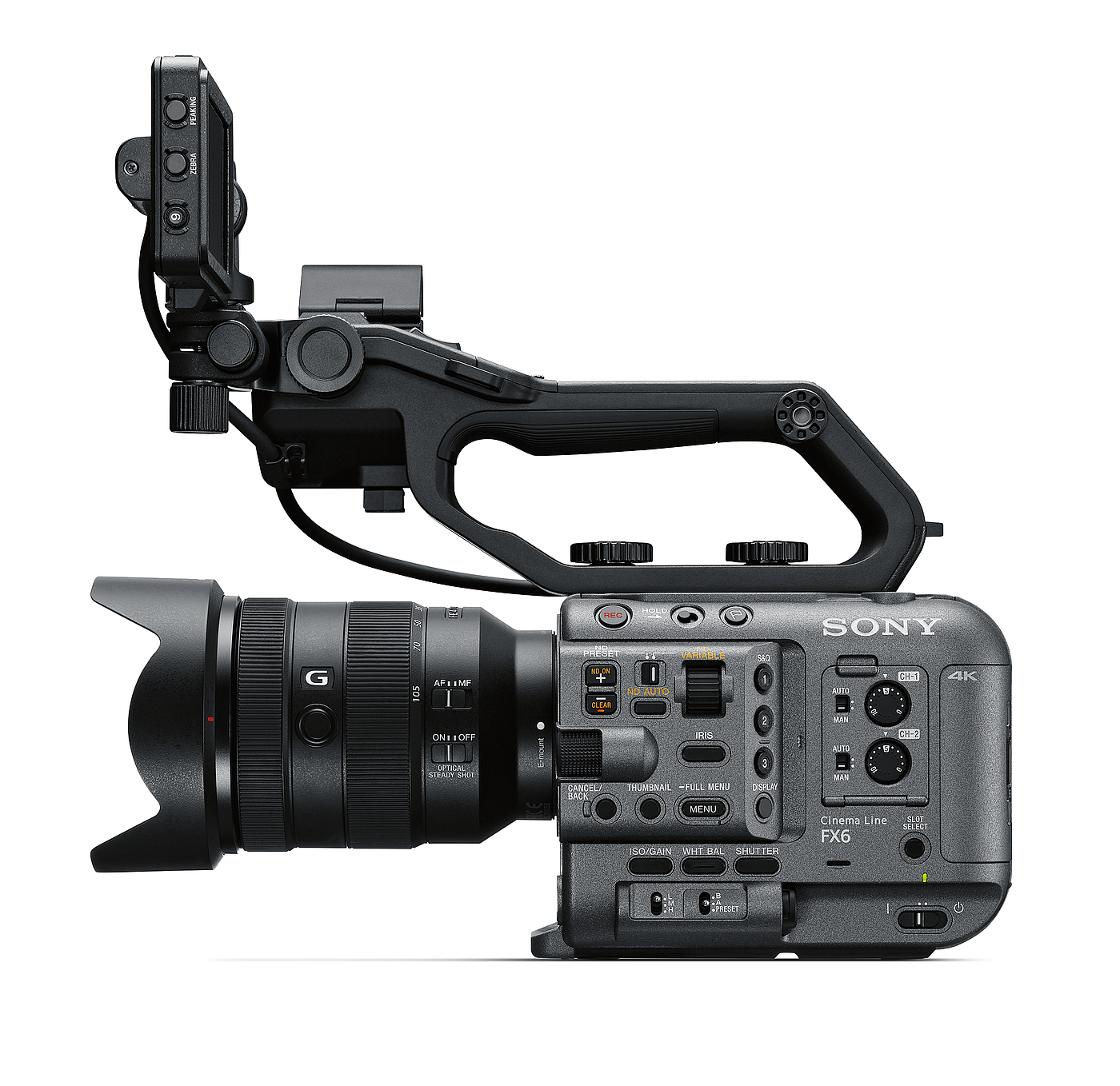 movie camera，sony，Compact，high sensitivity，2021 red dot product design award，