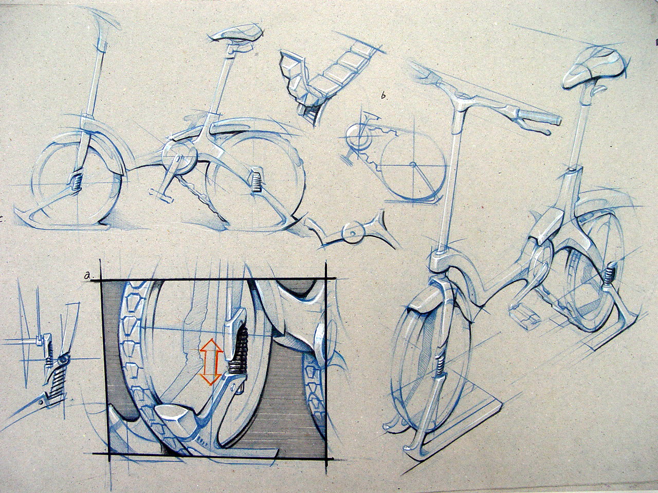 Hand drawn，product，Line，Colored lead，