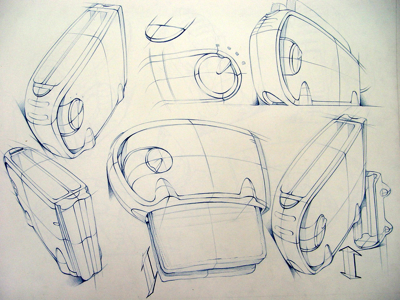 Hand drawn，product，Line，Colored lead，