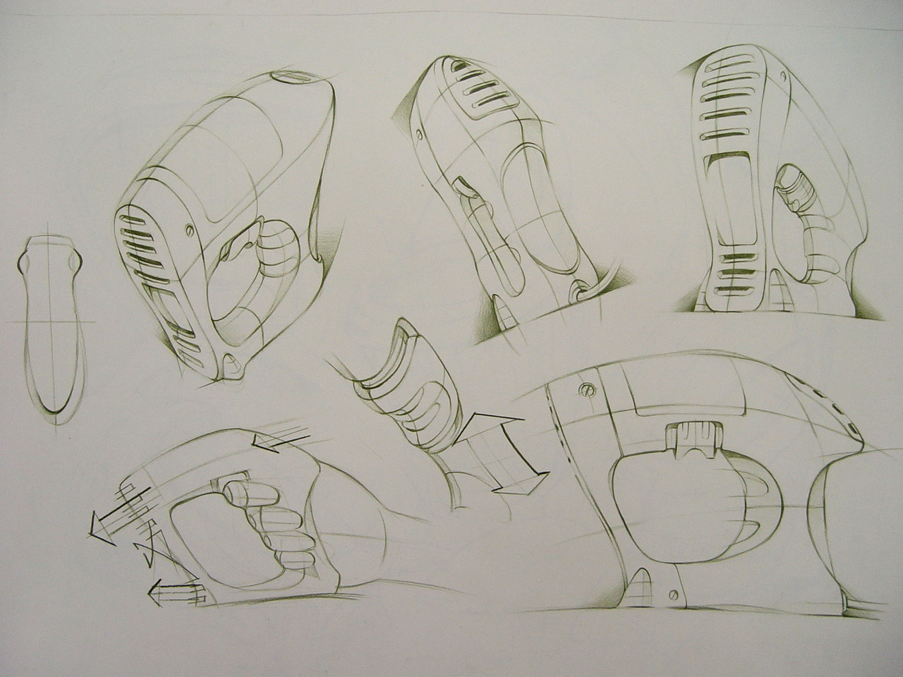 Hand drawn，product，Line，Colored lead，