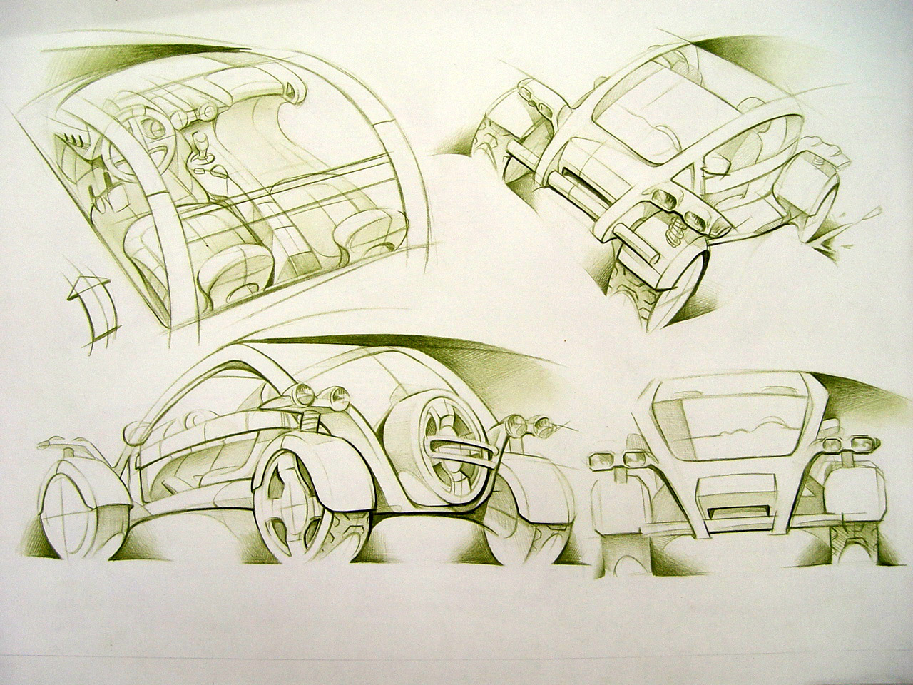 Hand drawn，product，Line，Colored lead，