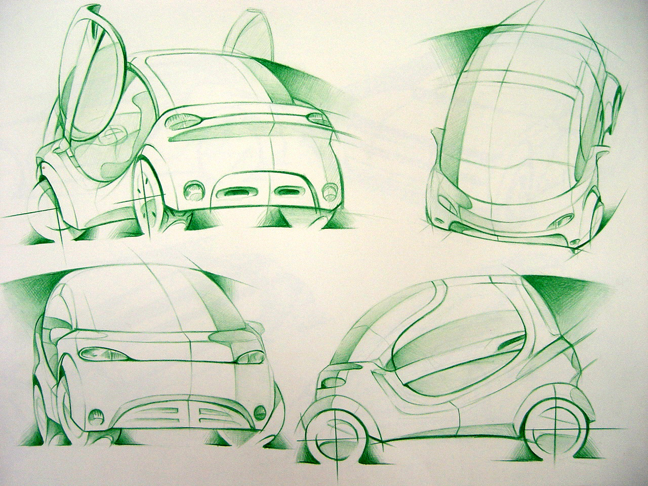 Hand drawn，product，Line，Colored lead，