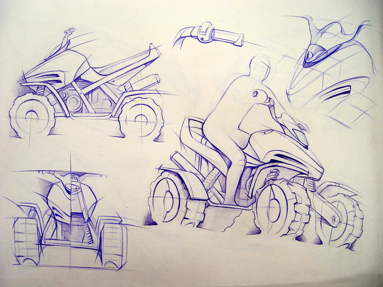 Hand drawn，product，Line，Colored lead，