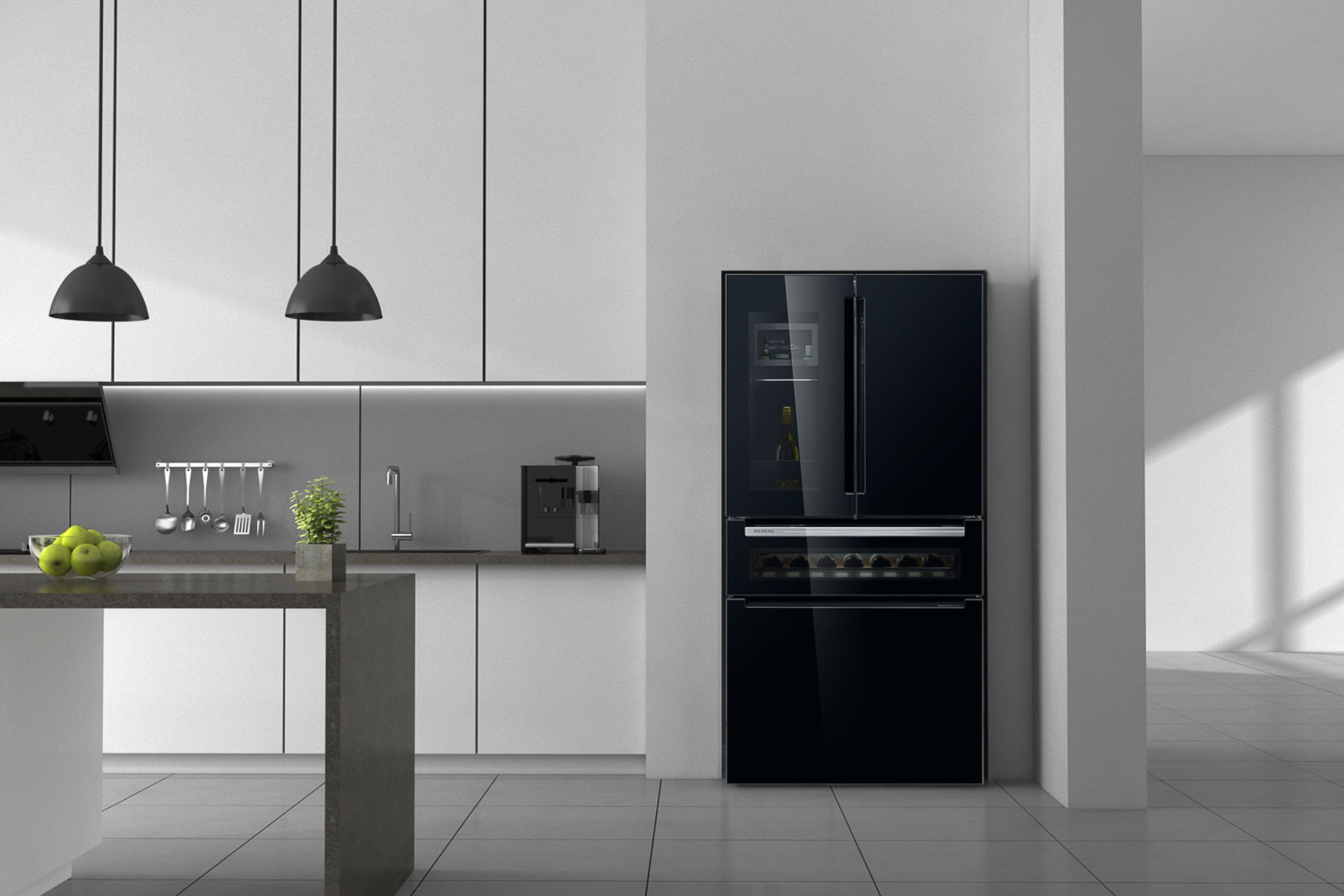 Refrigerator，siemens，Household Electric Appliances，2021 red dot product design award，