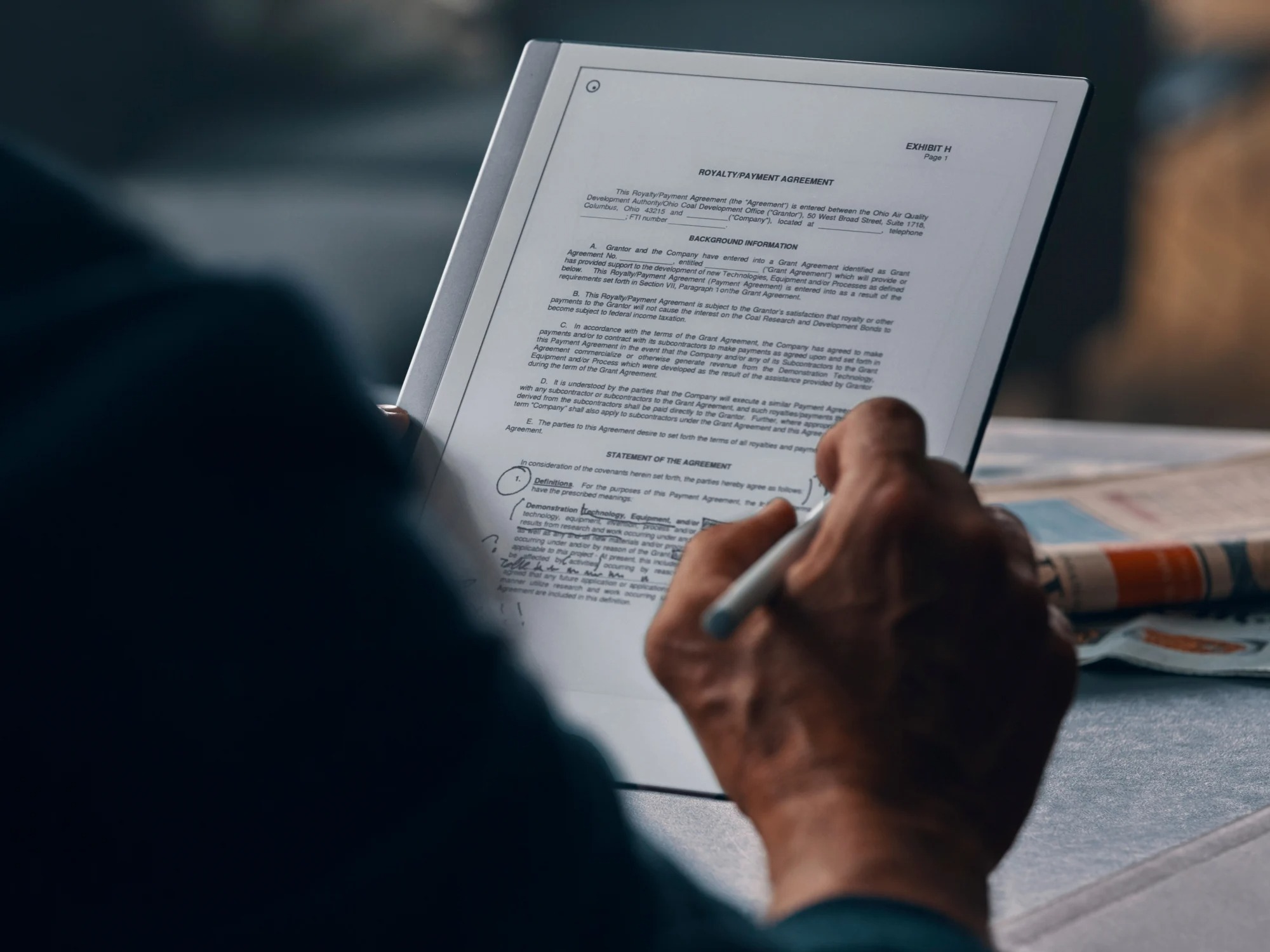 2021 red dot product design award，reMarkable 2，tablet PC，