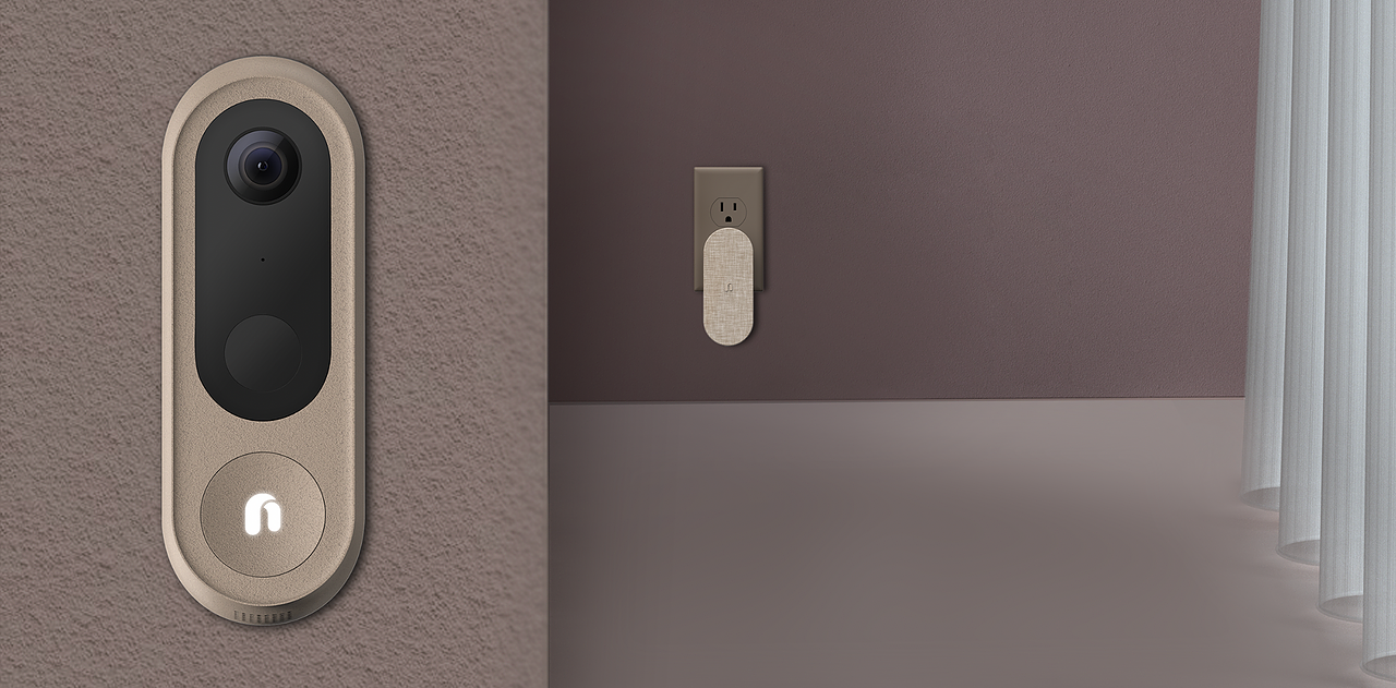 doorbell，Surveillance camera，Battery powered，Never，2021 red dot product design award，