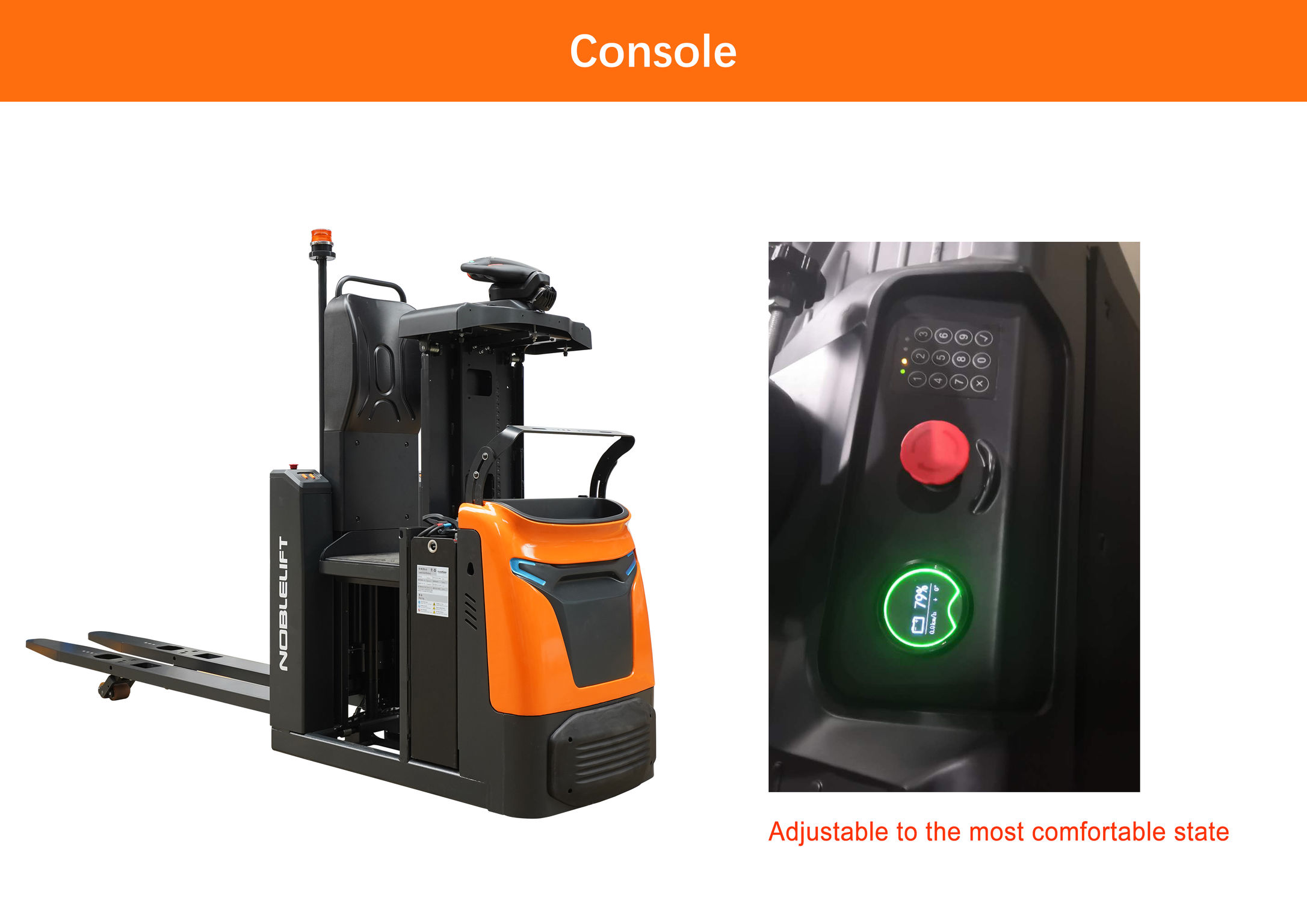 Pick-up truck，Forklift，Ergonomics，Smart lithium battery，2021 red dot product design award，