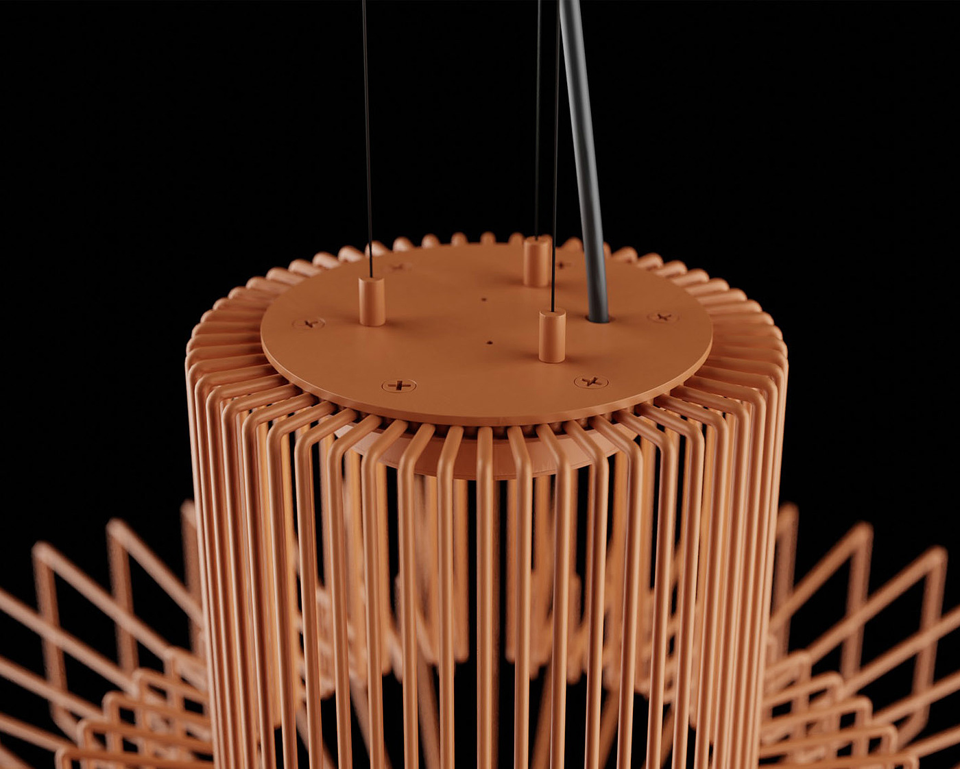 a chandelier，lighting，2021 red dot product design award，