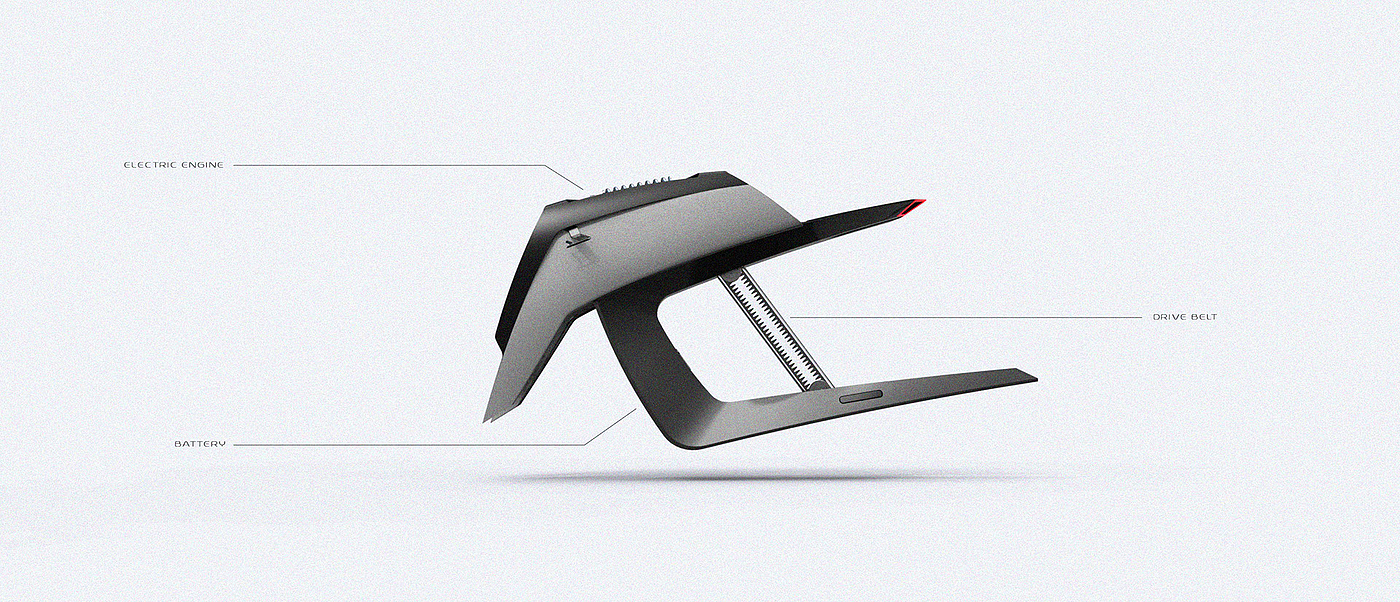 locomotive，conceptual design，Electric bicycle，Electric motorcycle，Minimalism，Tesla，