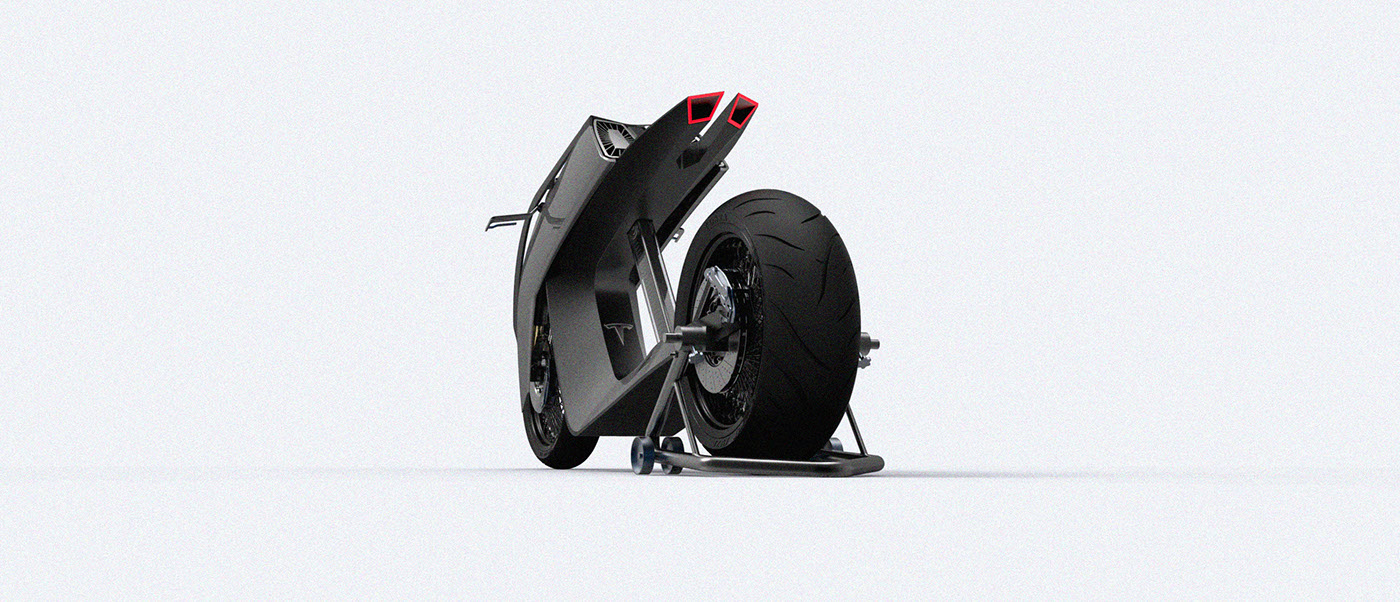 locomotive，conceptual design，Electric bicycle，Electric motorcycle，Minimalism，Tesla，