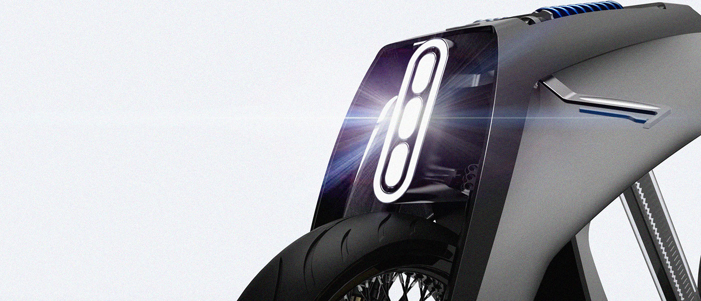 locomotive，conceptual design，Electric bicycle，Electric motorcycle，Minimalism，Tesla，