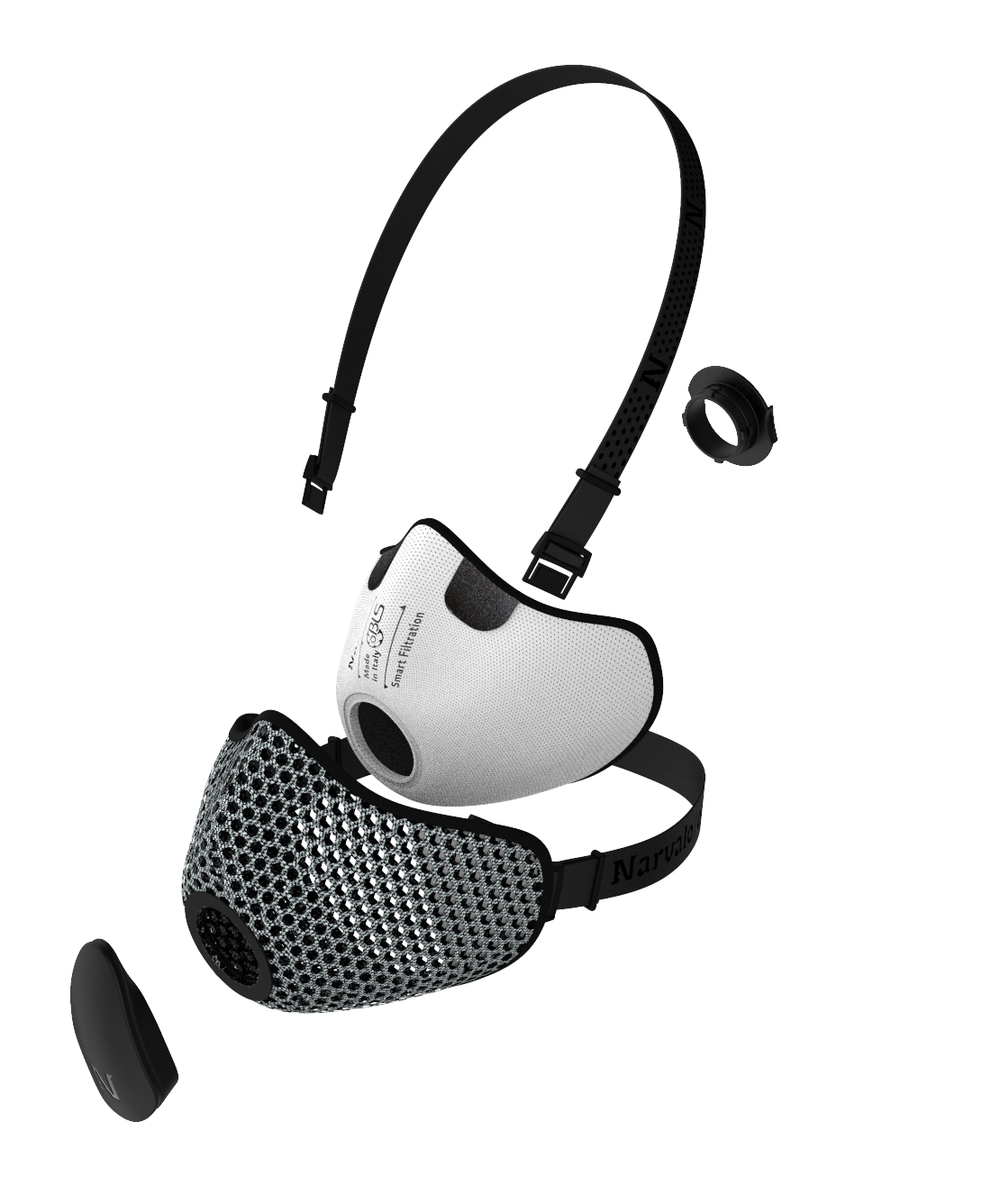 Particle filter mask，intelligence，comfortable，sensor，2021 red dot product design award，