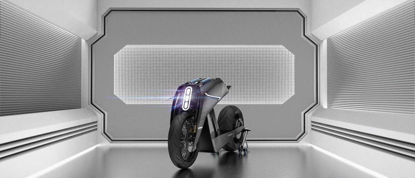 locomotive，conceptual design，Electric bicycle，Electric motorcycle，Minimalism，Tesla，