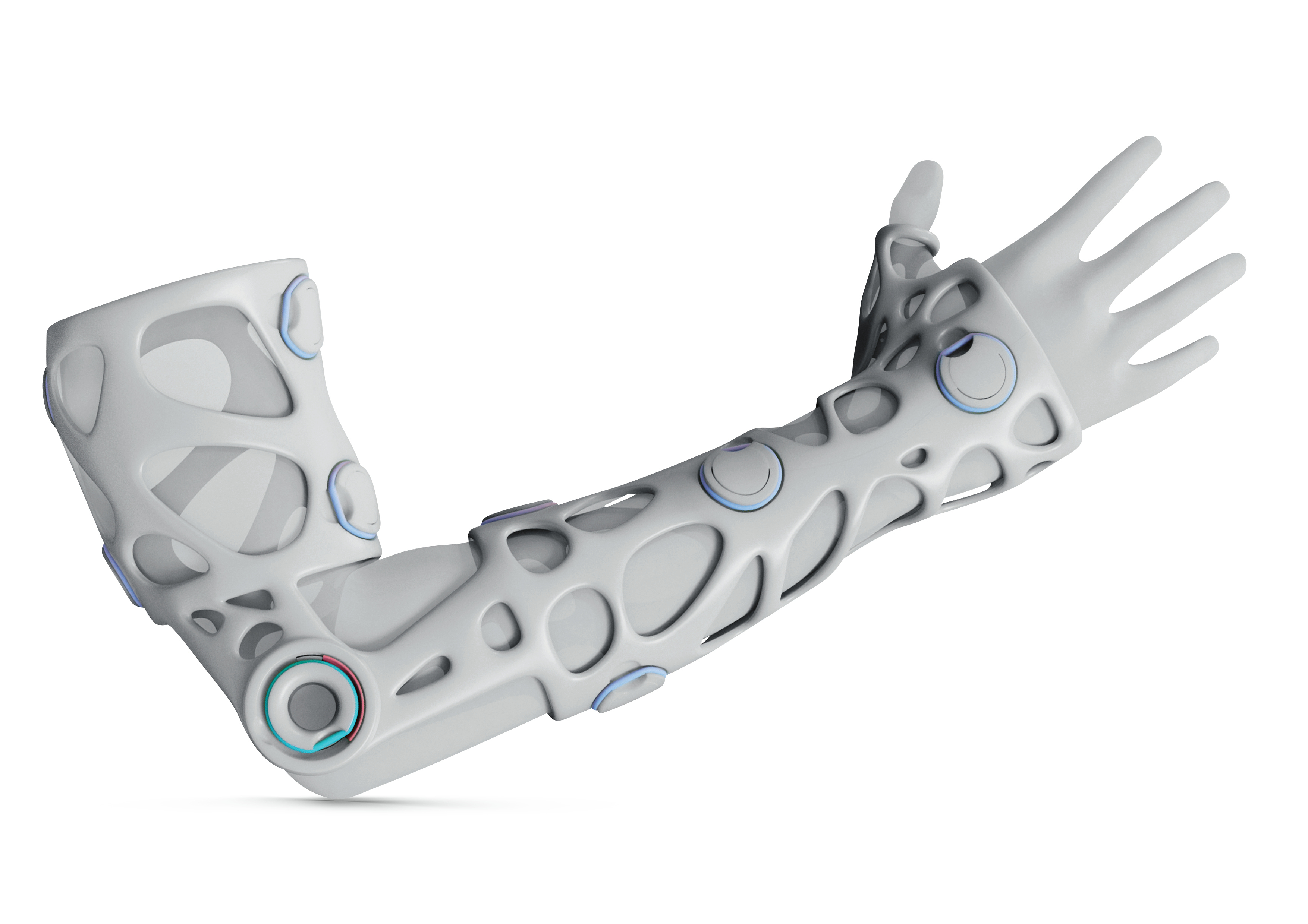 Custom orthosis，3D printing，practical，2021 red dot product design award，