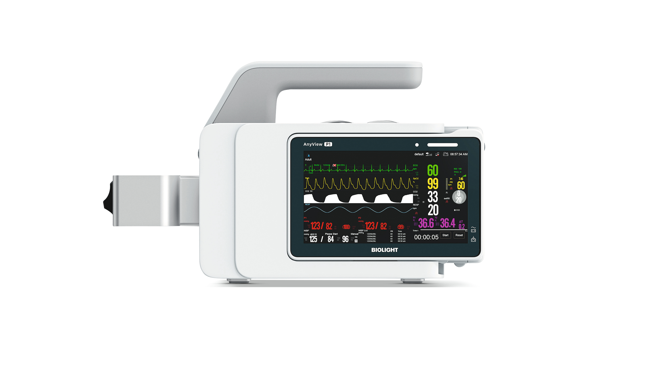 P1，Medical equipment，Patient monitor，2021 red dot product design award，