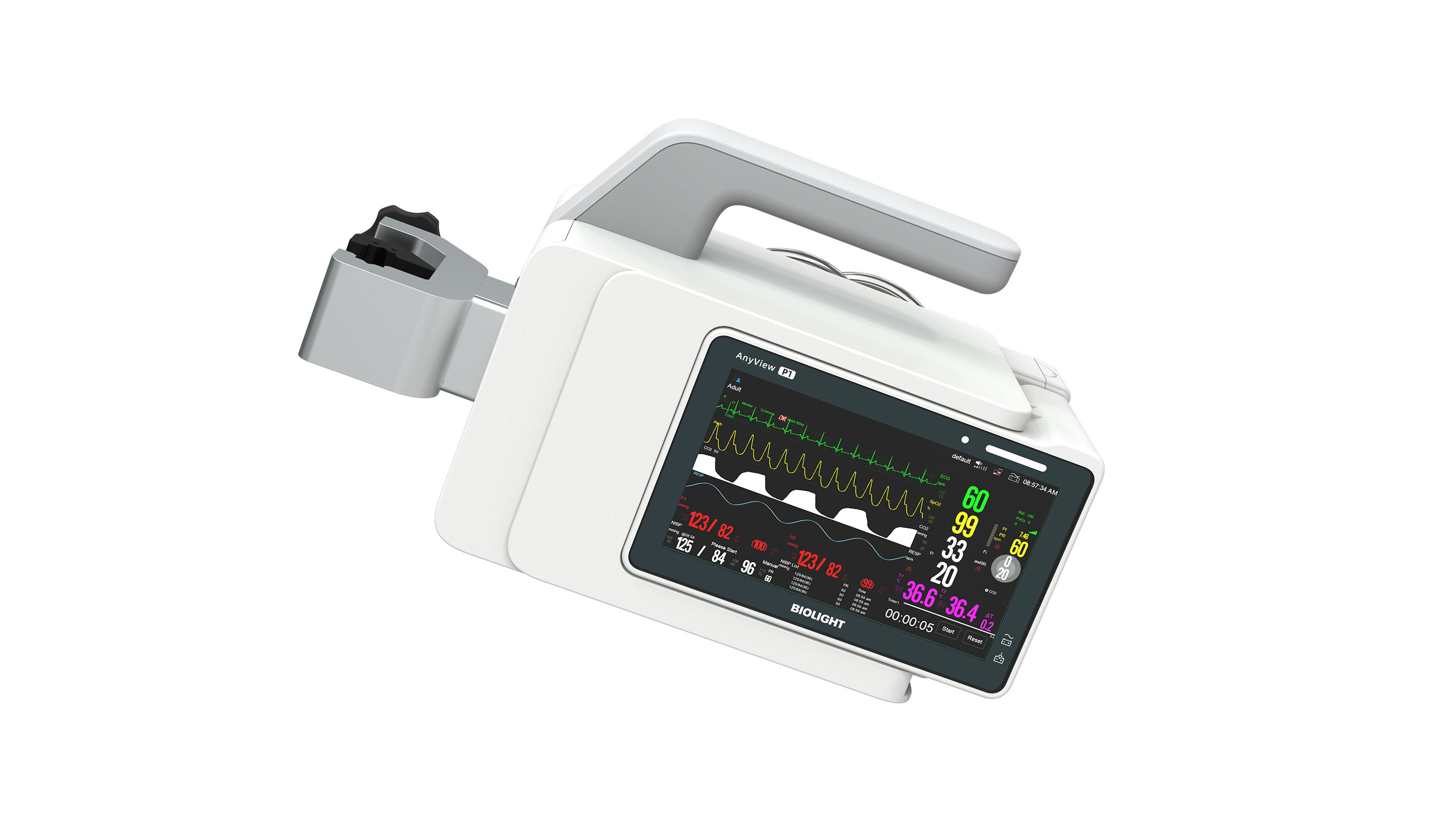 P1，Medical equipment，Patient monitor，2021 red dot product design award，