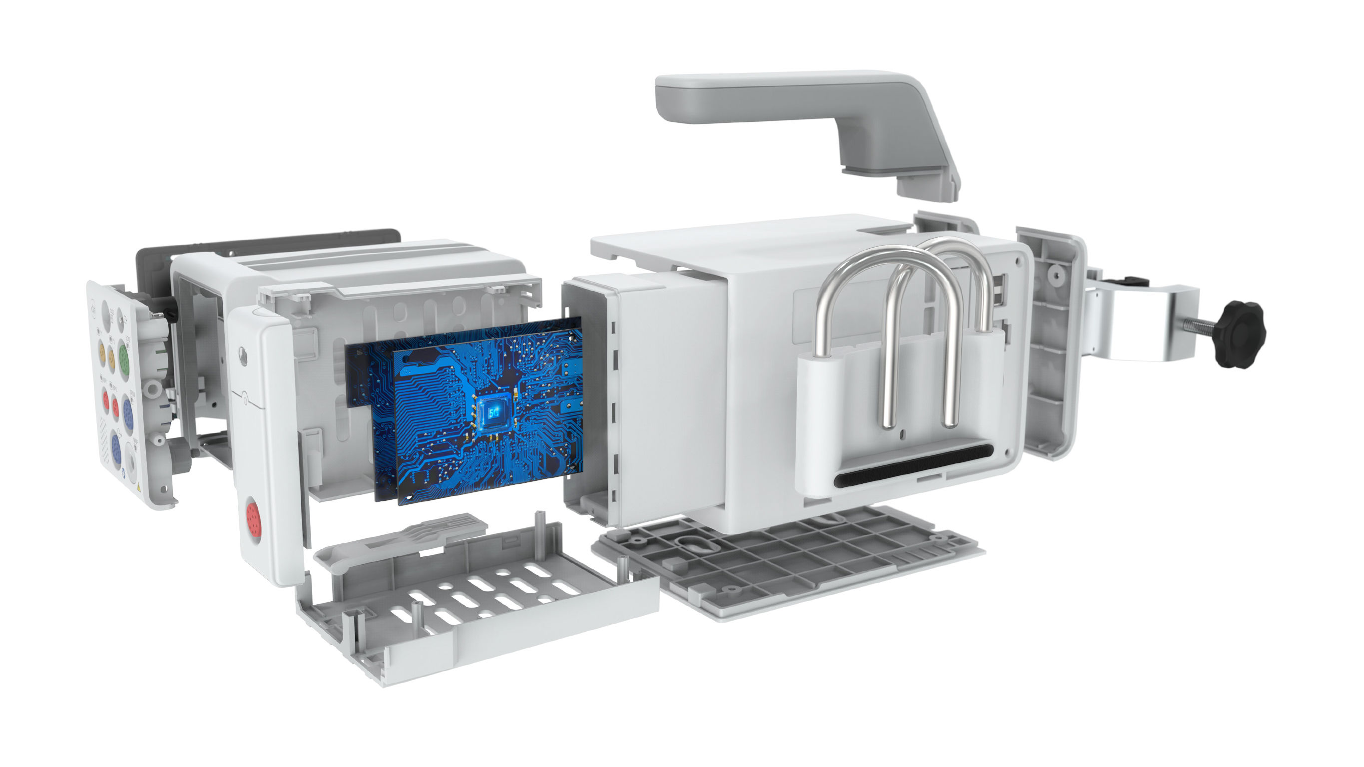 P1，Medical equipment，Patient monitor，2021 red dot product design award，