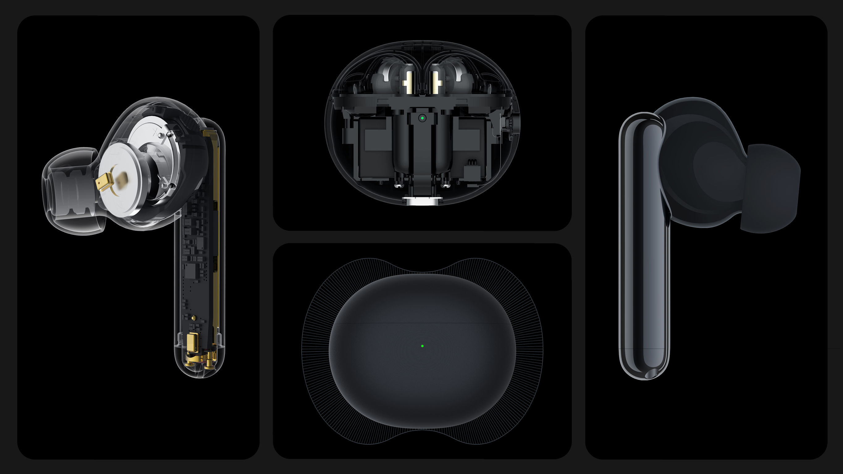 2021 red dot product design award，TCL TWS Pro，wireless，headset，