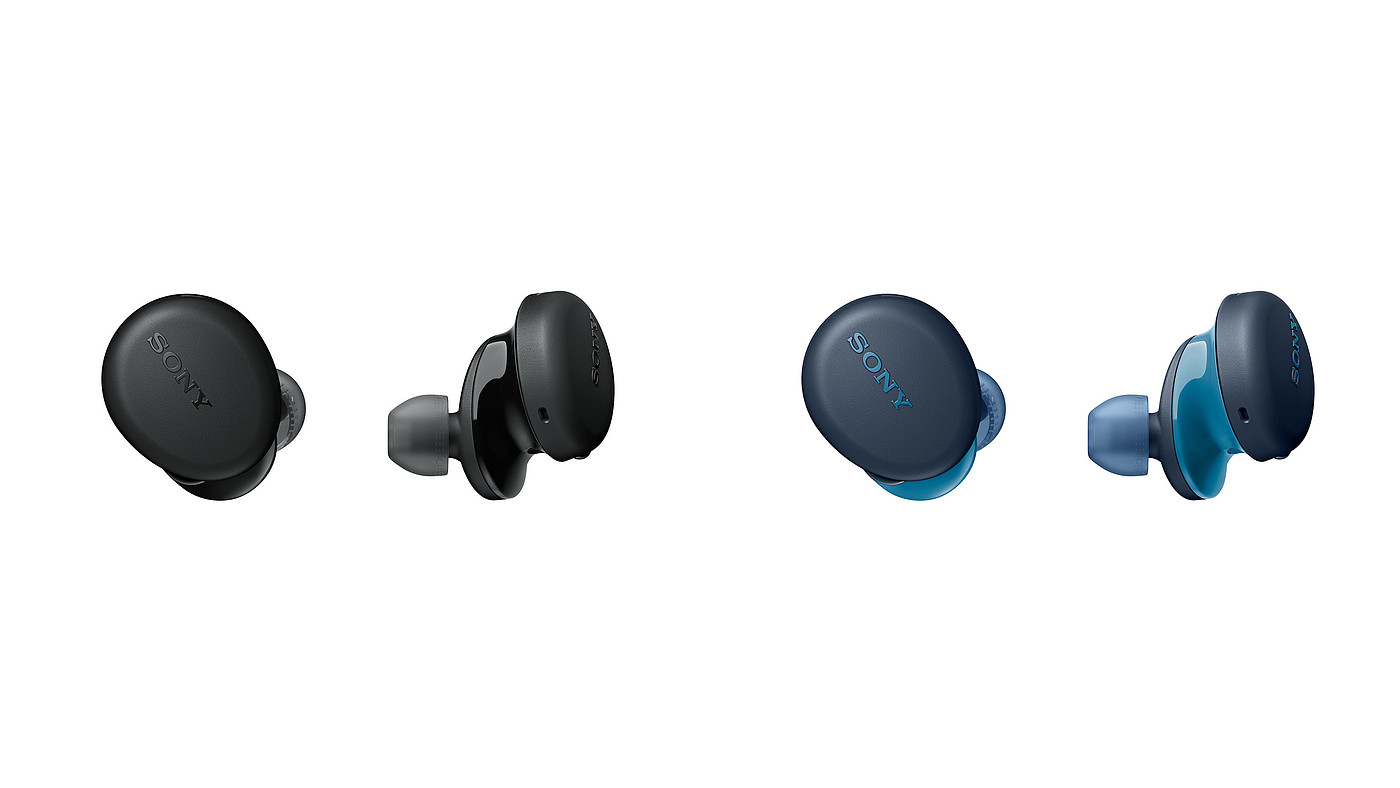 2021 red dot product design award，WF-XB700，wireless，headset，