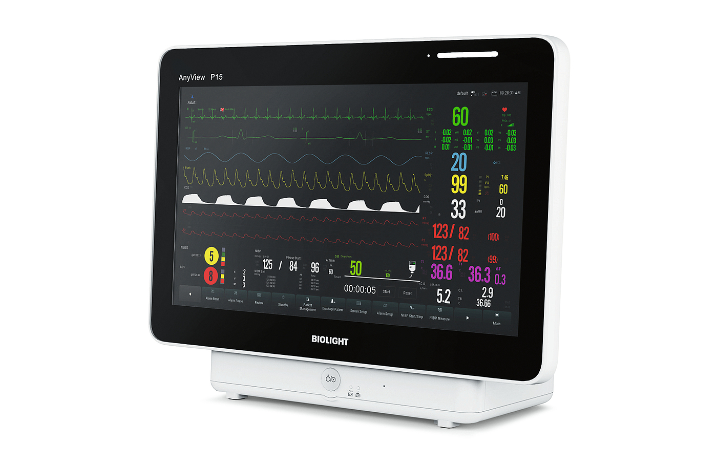 Patient monitor configuration，2021 red dot product design award，Medical equipment，P15，Patient monitor configuration，2021 red dot product design award，Medical equipment，