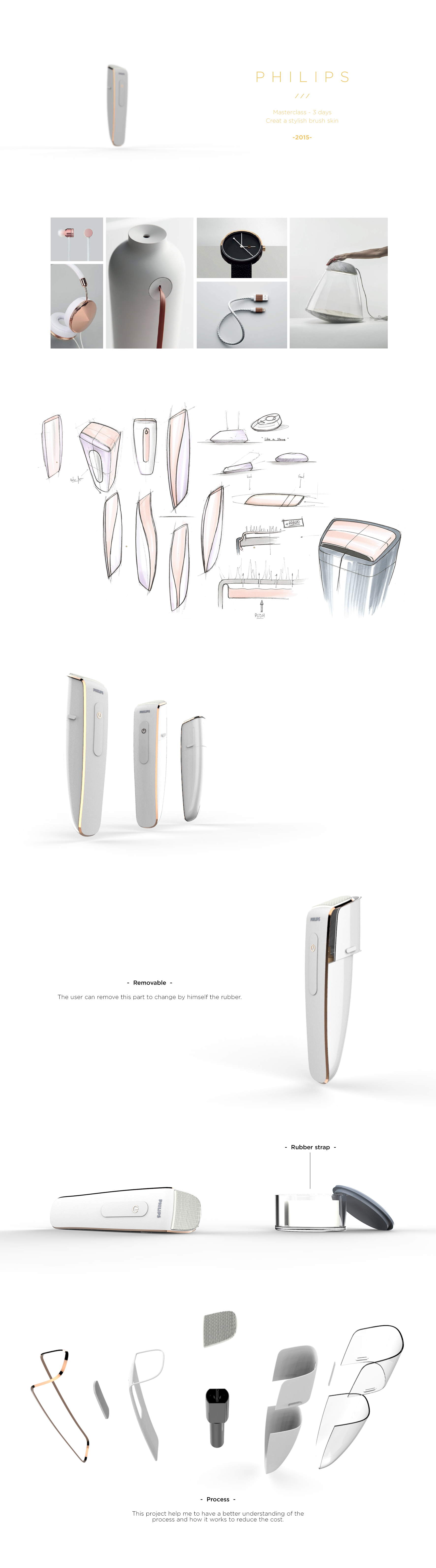 Philips，brand，Cleansing brush，Classic look，practice，