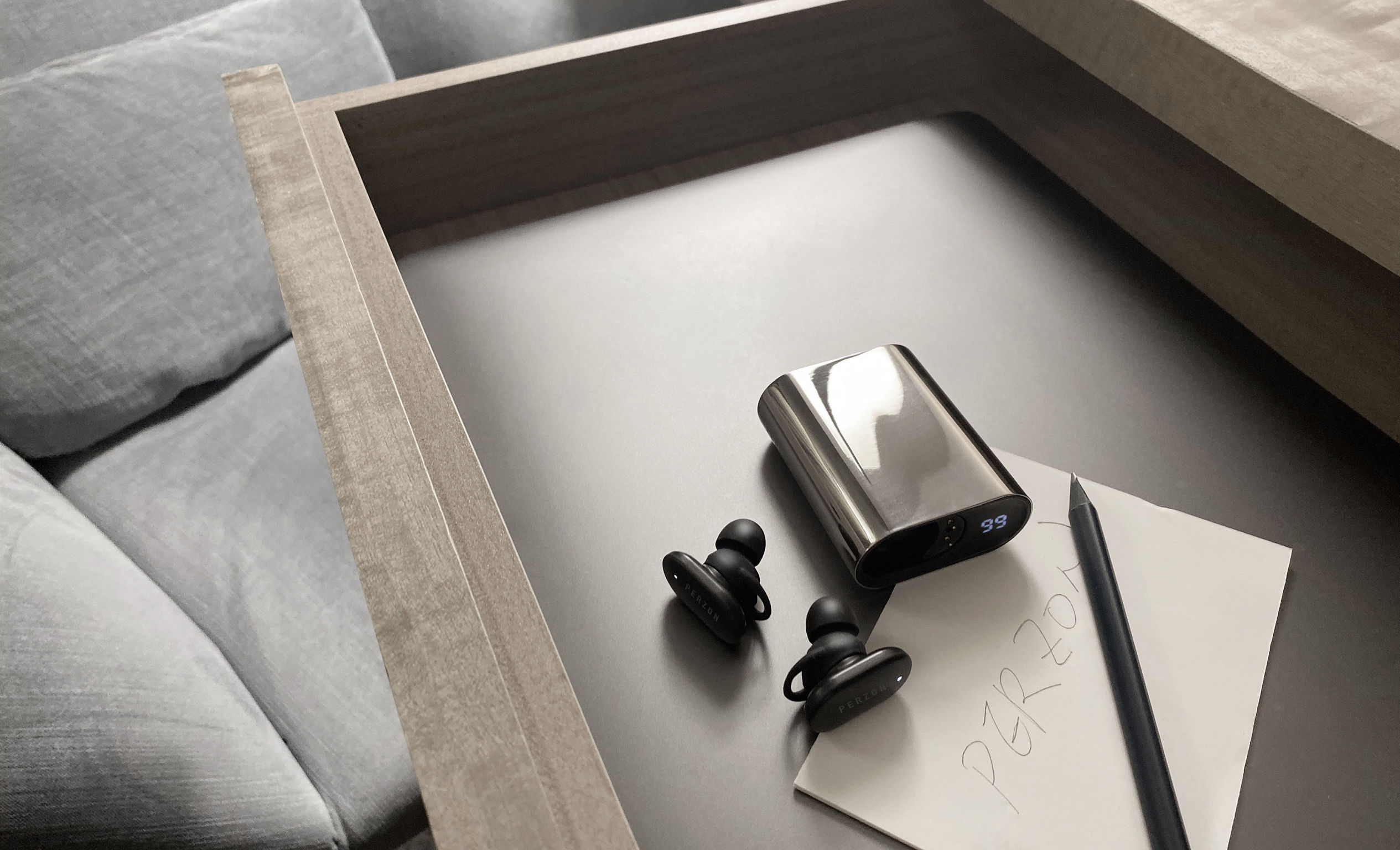 2021 red dot product design award，Perzon Buds，wireless，headset，