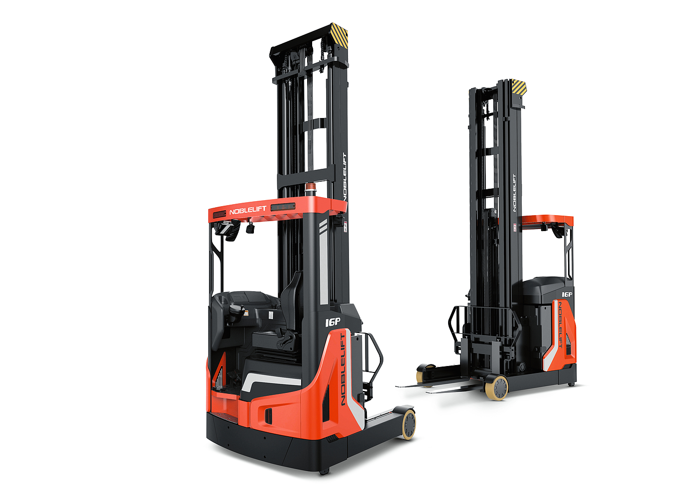 Order picking truck，Forklift，high stability ，Ergonomics，2021 red dot product design award，