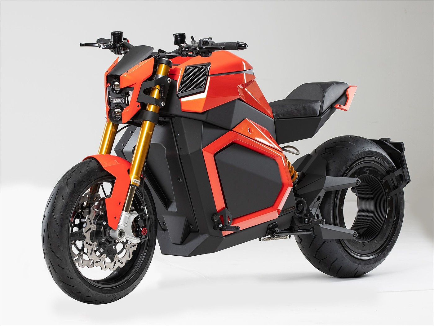 motorcycle，Electric，Minimalist，Sense of future，2021 red dot product design award，