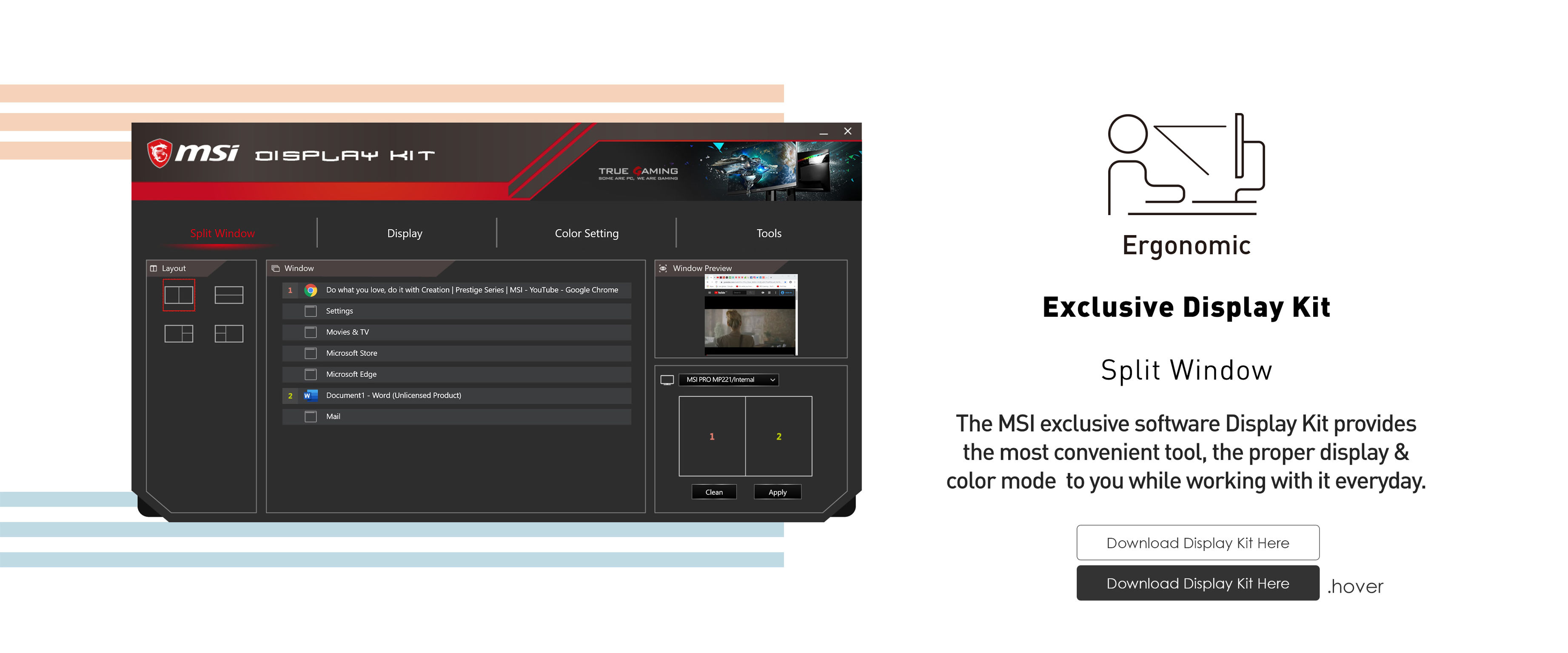 monitor，concise，Slender，2021 red dot product design award，