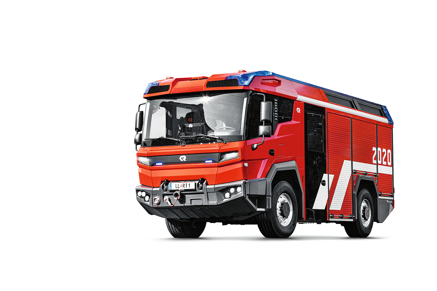 fire engine，Ergonomics，compact，2021 red dot product design award，